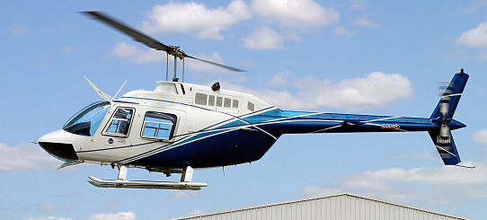 Bell 206 interior