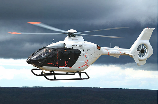 Airbus H135 in flight