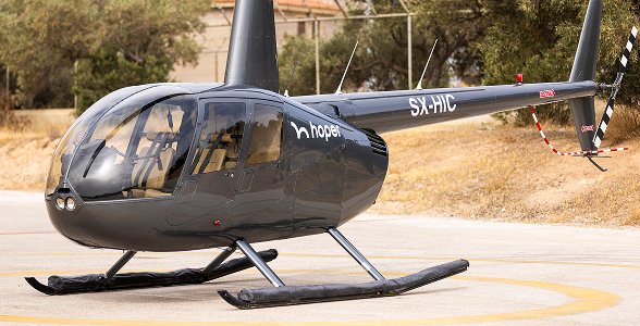 Robinson R44 helicopter